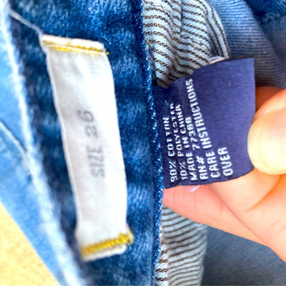 Madewell 9" Mid-Rise Skinny Skinny Ankle Jeans Size 26 - Picture 5 of 5